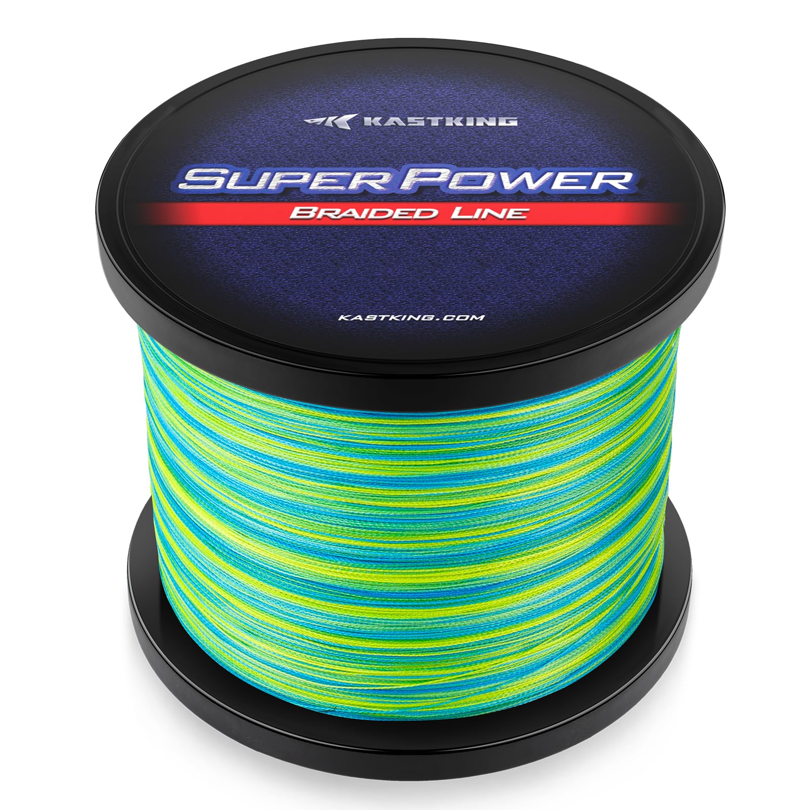 KastKing SuperPower Braided Fishing Line - Abrasion Resistant Braided Lines - Incredible Superline - Zero Stretch - Smaller Diameter - A Must-Have!