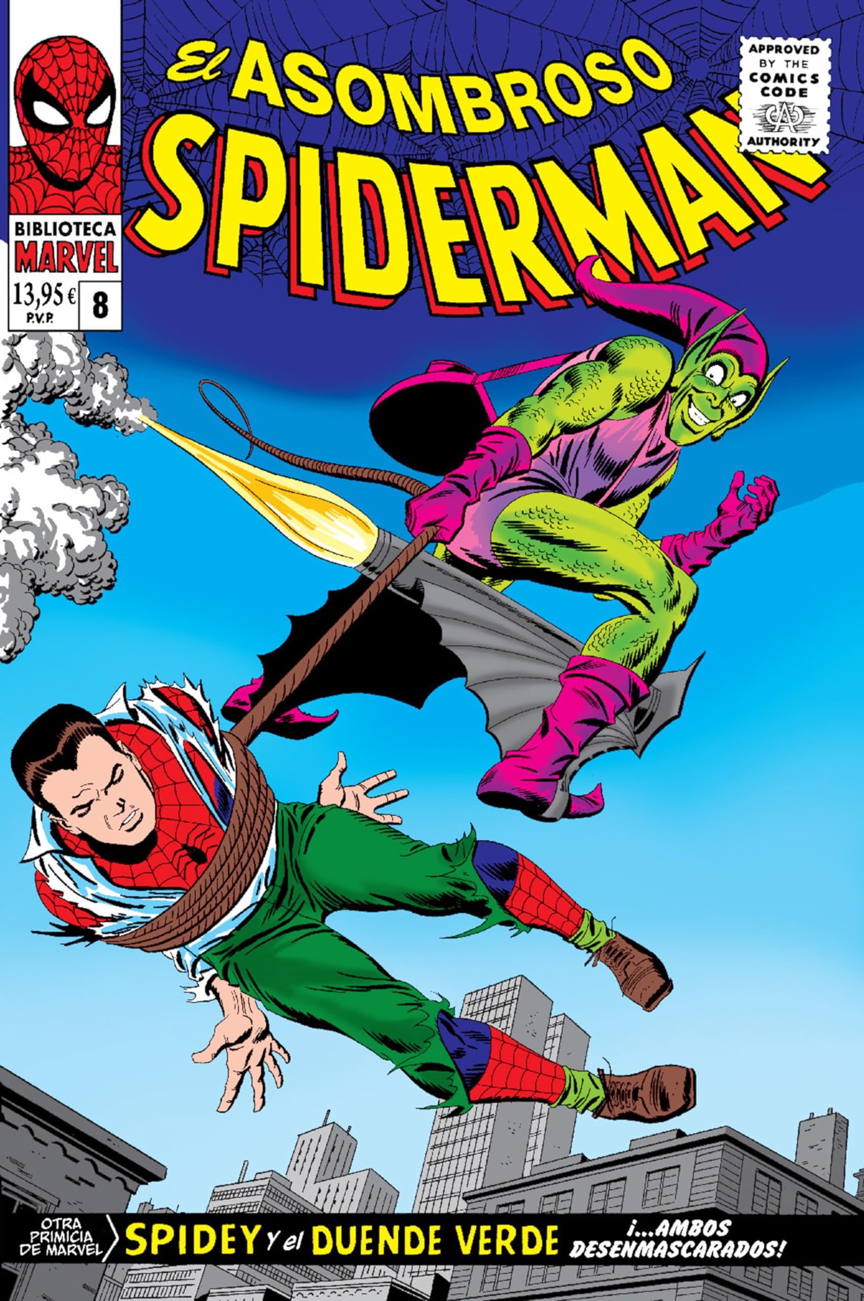 El Asombroso Spiderman 8. 1966 (BIBLIOTECA MARVEL)