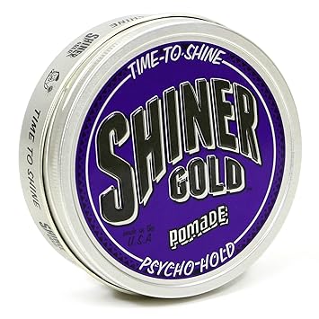 Shiner Gold Psycho Hold Pomade 4oz