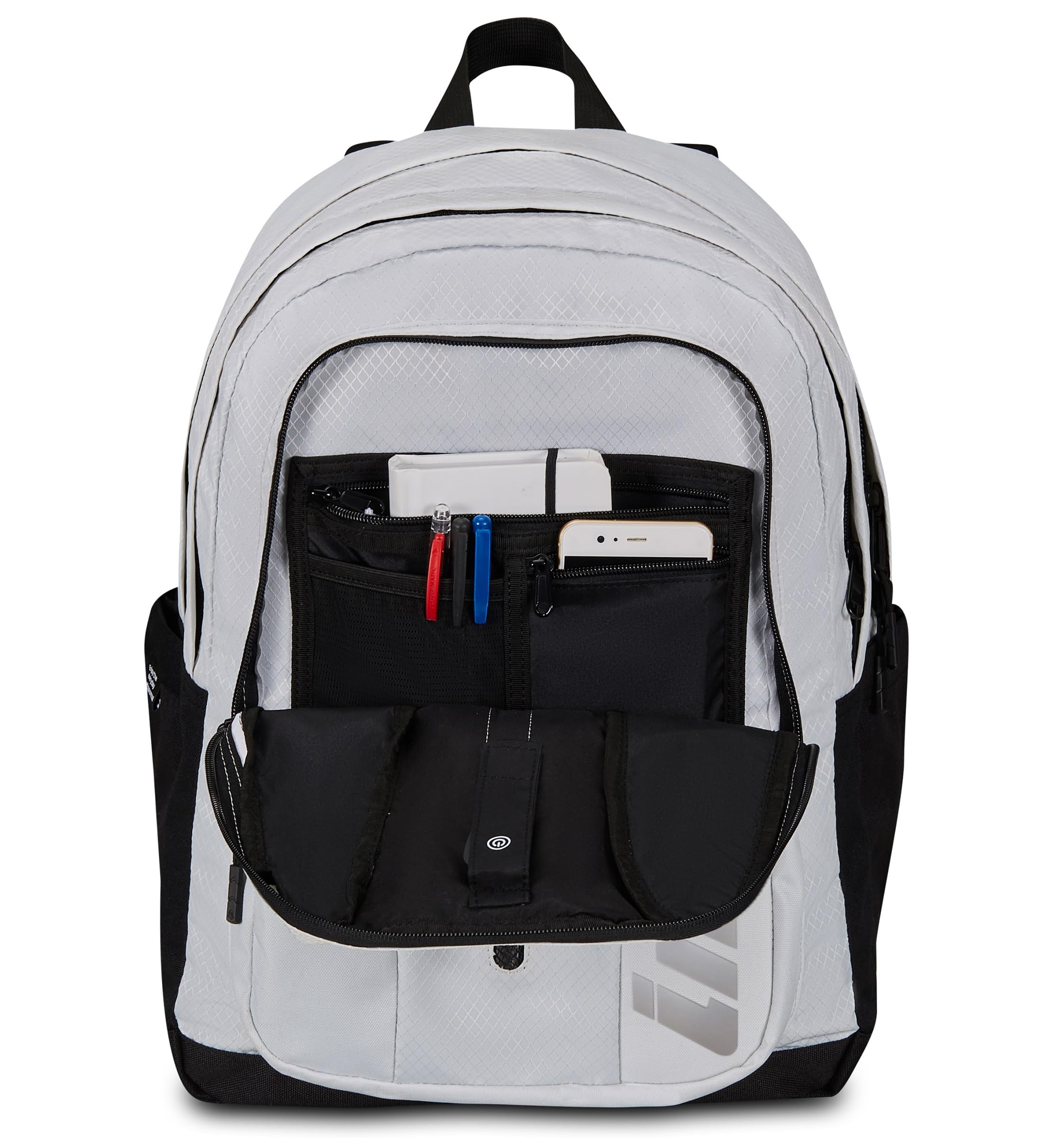 Invicta Jelek Schulranzen, Daypack, Tagesrucksack, Rucksack mit Trinkflaschenfach, Laptopfach, Extra Platz - 38 LT - Unisex, für Schule, Sport und Freizeit, Uni, Mädchen Jungen