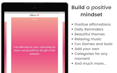 Believe - Affirmations & Daily Reminders