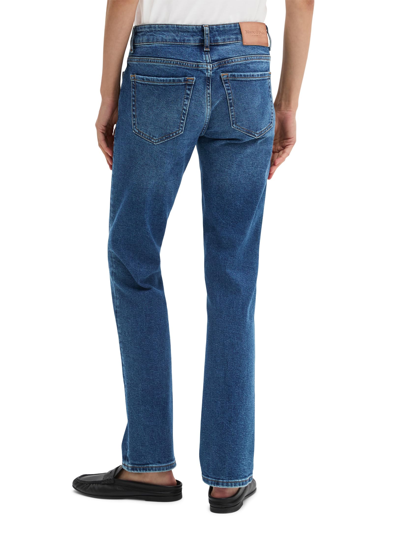 Marc O'Polo Jeans Model Alby Straight aus Bio-Baumwolle-Mix