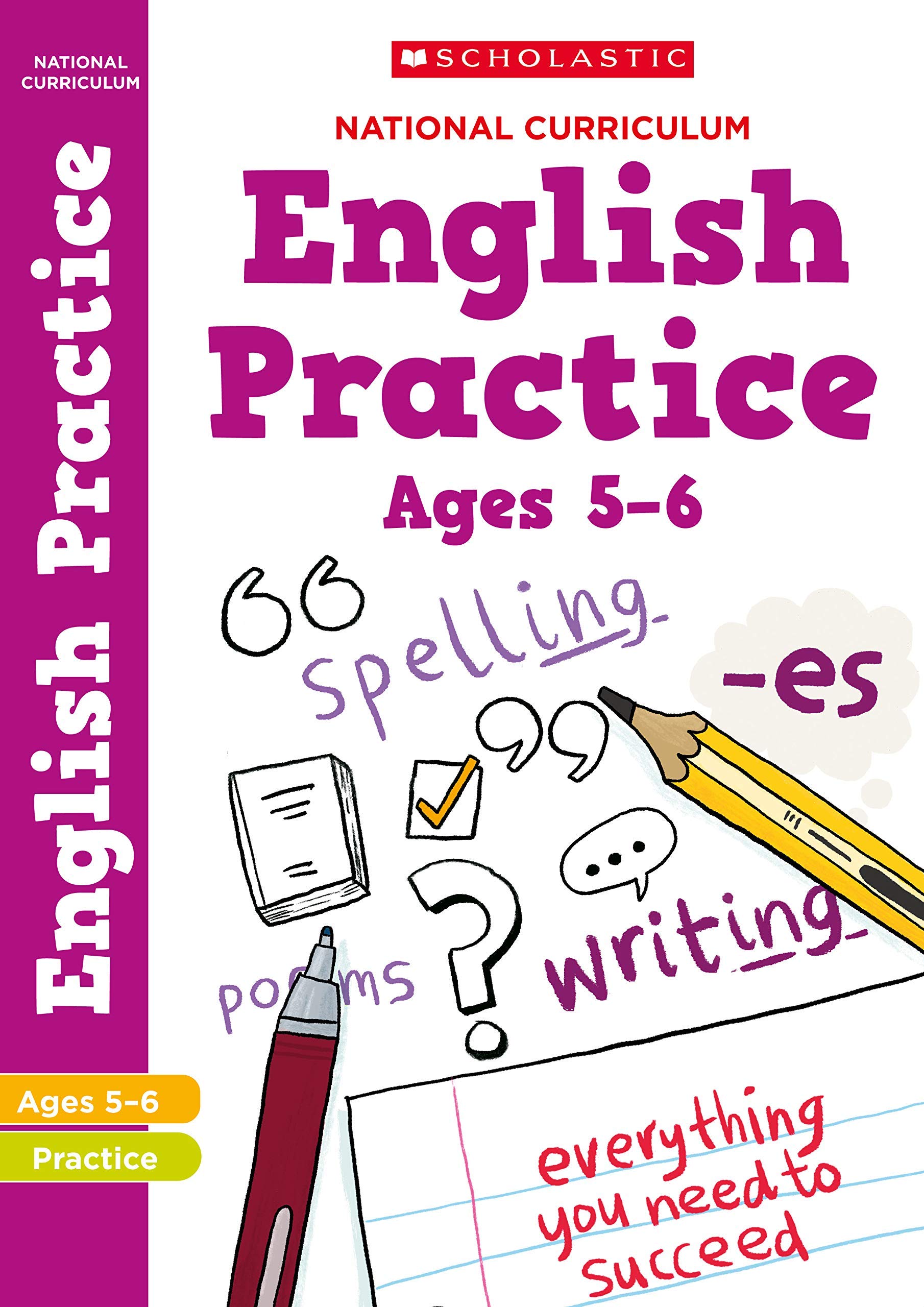 National Curriculum English Practice Book for Year 1 Paperback – Big Book, 26 June 2014