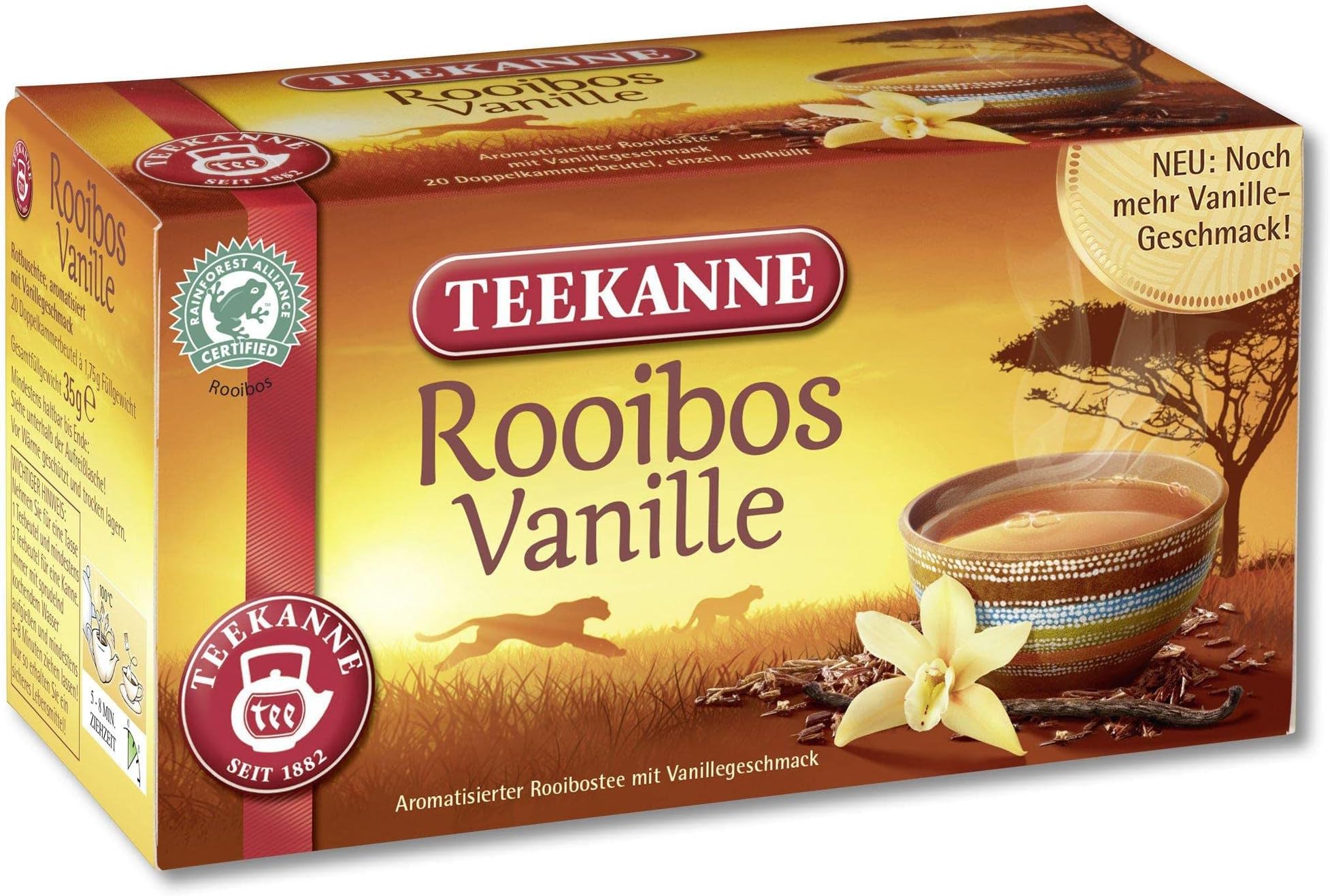 Rooibos vanilla Tea (2 x 20 Bags)