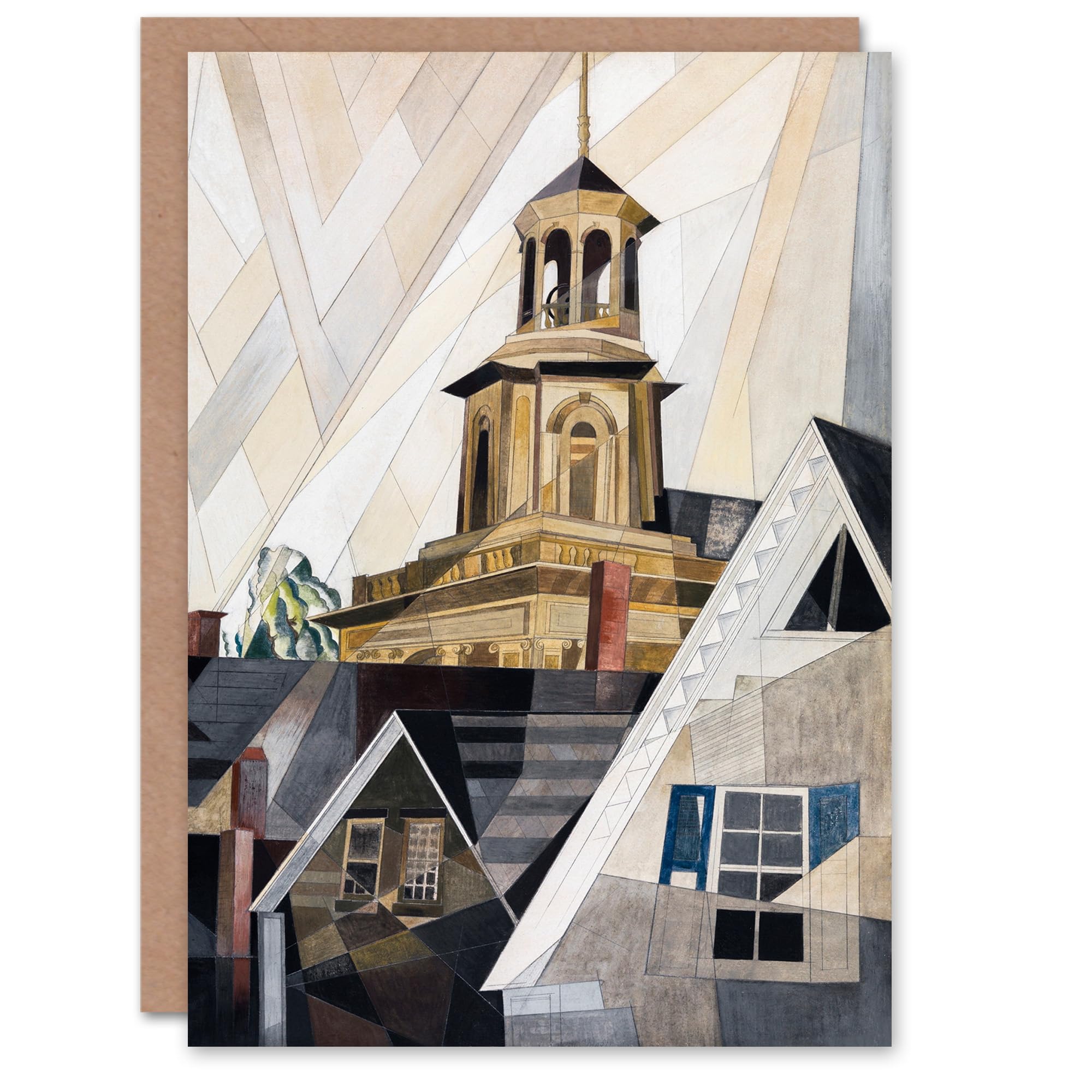 Artery8 Charles Demuth Art Card After Sir Christopher Wren