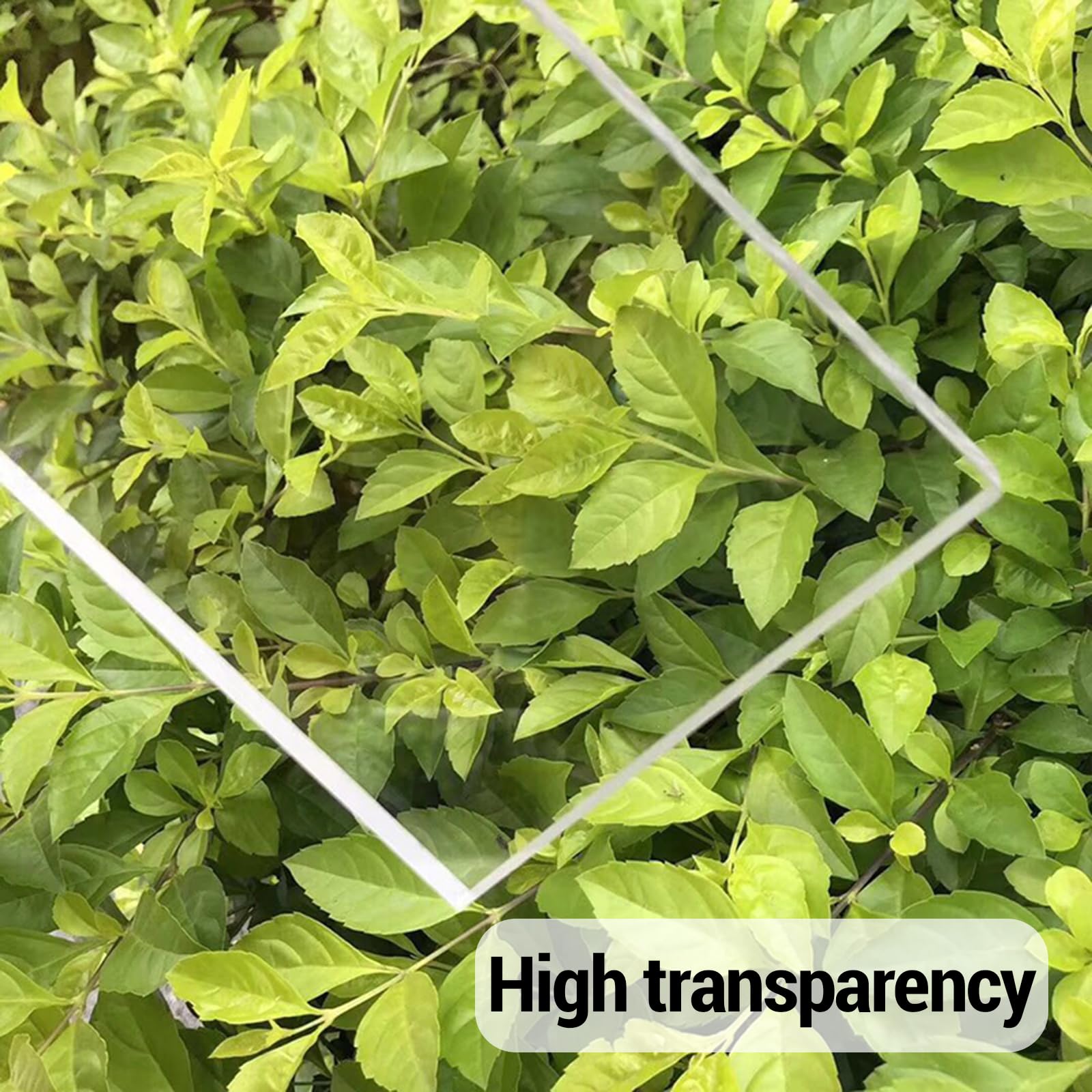 Transparente Polycarbonat-Dachbahnen – UV-geschützte, regenfeste, transparente Platten für gewölbte Vordächer und Gebäudächer – hochformbare Outdoor-Lösung