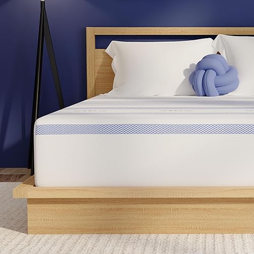 Miniatura 2 de Colchón Vibe de espuma viscoelástica de gel de 12 pulgadas  Certificado CertiPUR-US  Bed-in-a-Box tamaño matrimonial