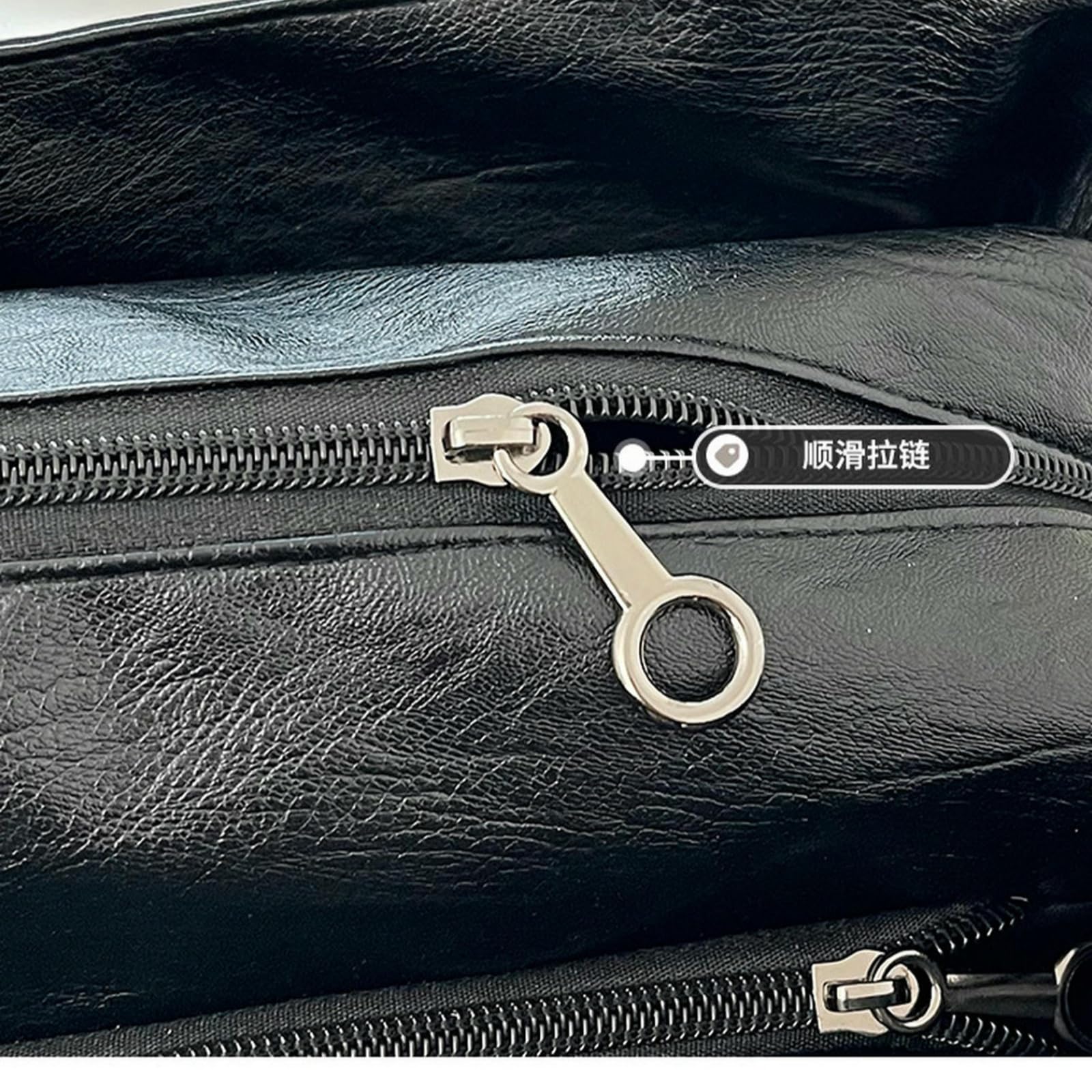 Borsa a Tracolla Multitasche Semplice E Versatile con Texture alla Moda in Stile Occidentale, di Grande capacità-Marrone