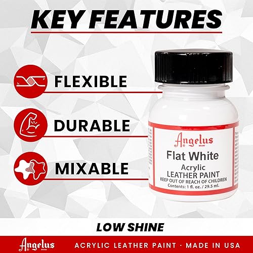 Miniatura 61 de Angelus - Pintura acrílica para cuero, 1 onza líquida (paquete de 1), color turquesa