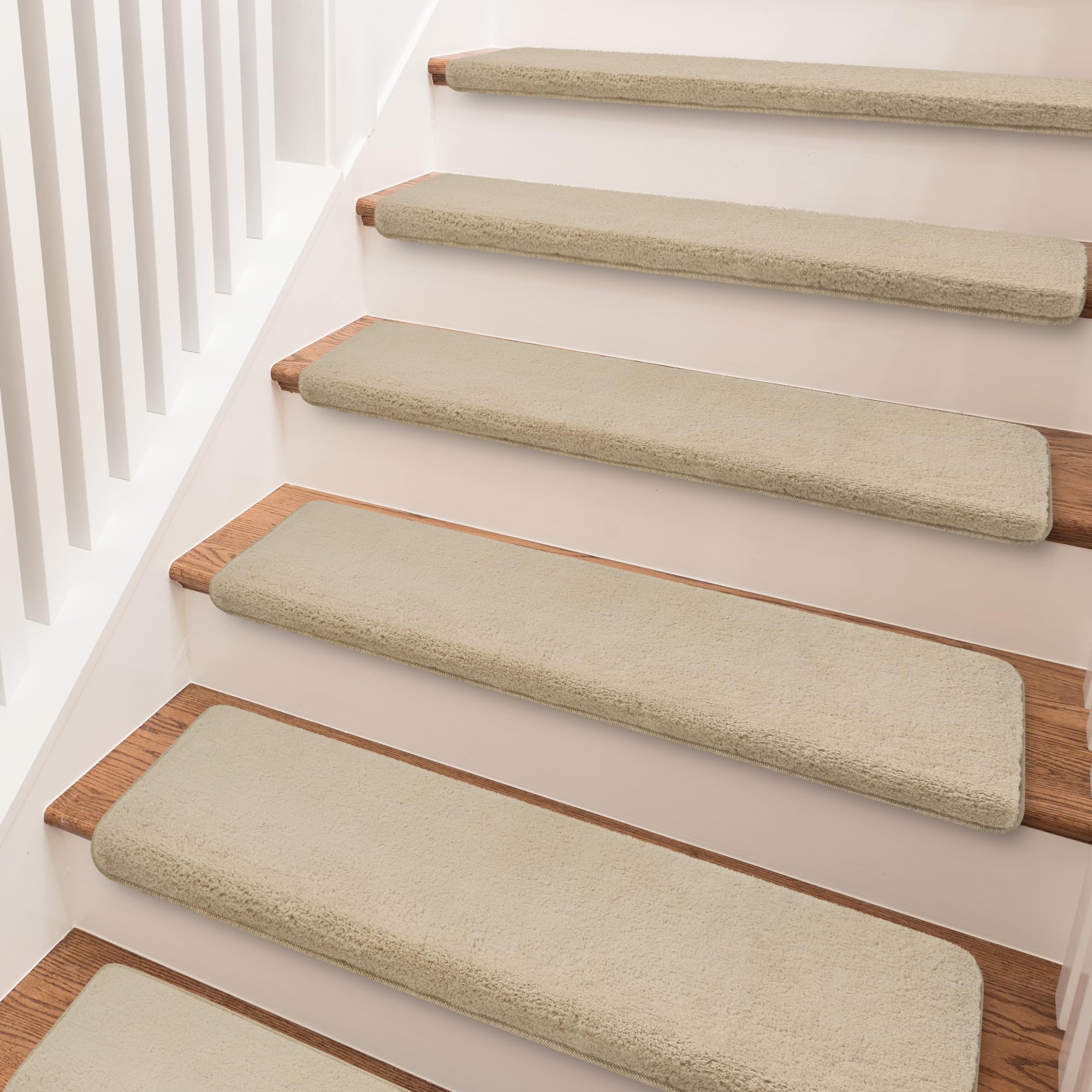 Amazon.com: PURE ERA Carpet Stair Treads Ultra Plush 9.5