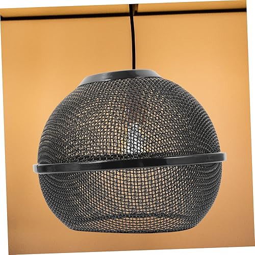 Miniatura 7 de DOITOOL Sombras de lámpara de apertura, cubiertas de luz de ventilador de techo, cubierta de lámpara de globo, linterna de metal, pantalla de globo,