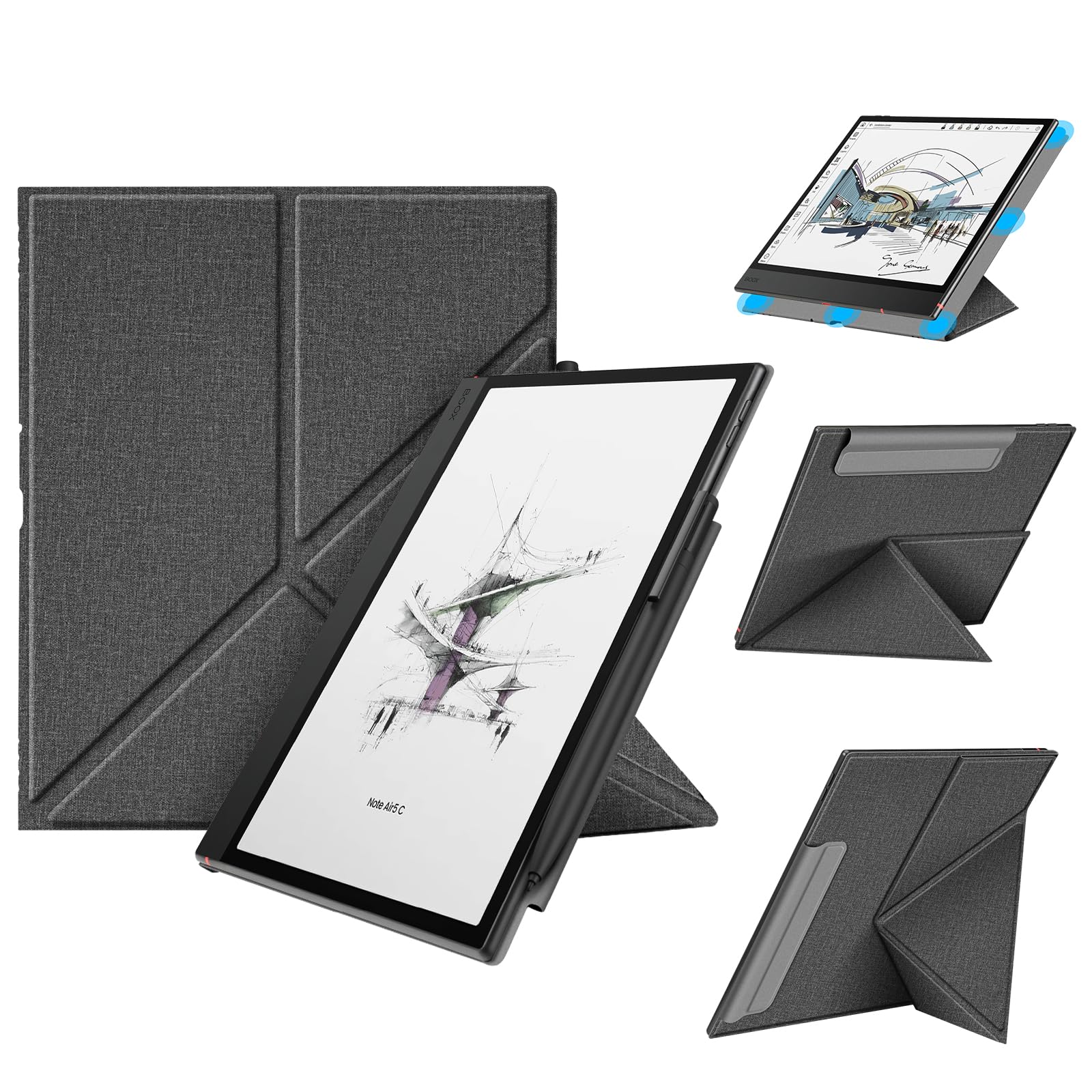 【ほぼ新品】BOOX Note Air 3C ケース&ペン付き Amazon.com: Fintie Magnetic Case for 10.3