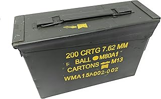 .30 Caliber Ammo Can, Military Surplus, Grade 1 (2 Pack)