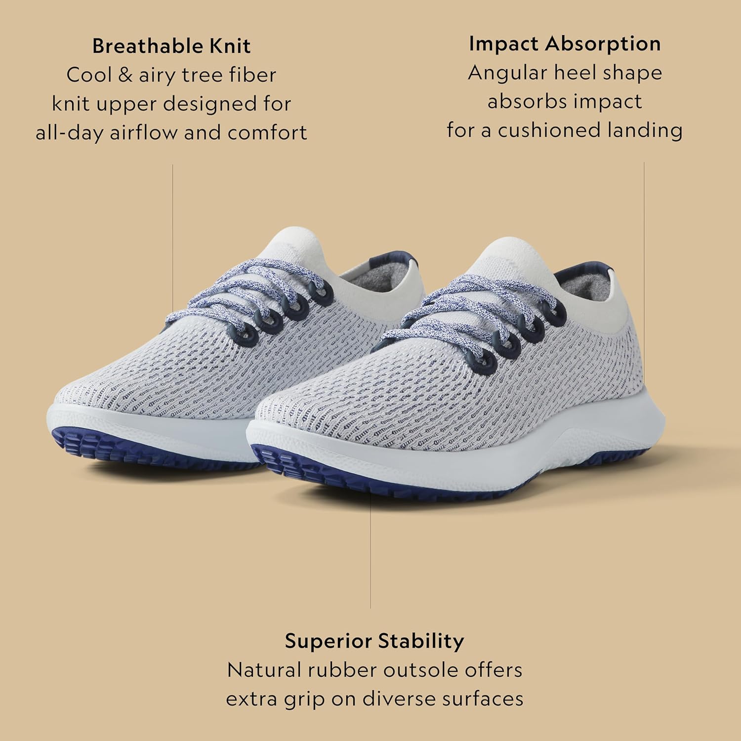 Allbirds Men's Tree Dasher 2, Active Running & Walking Sneakers - Image 3