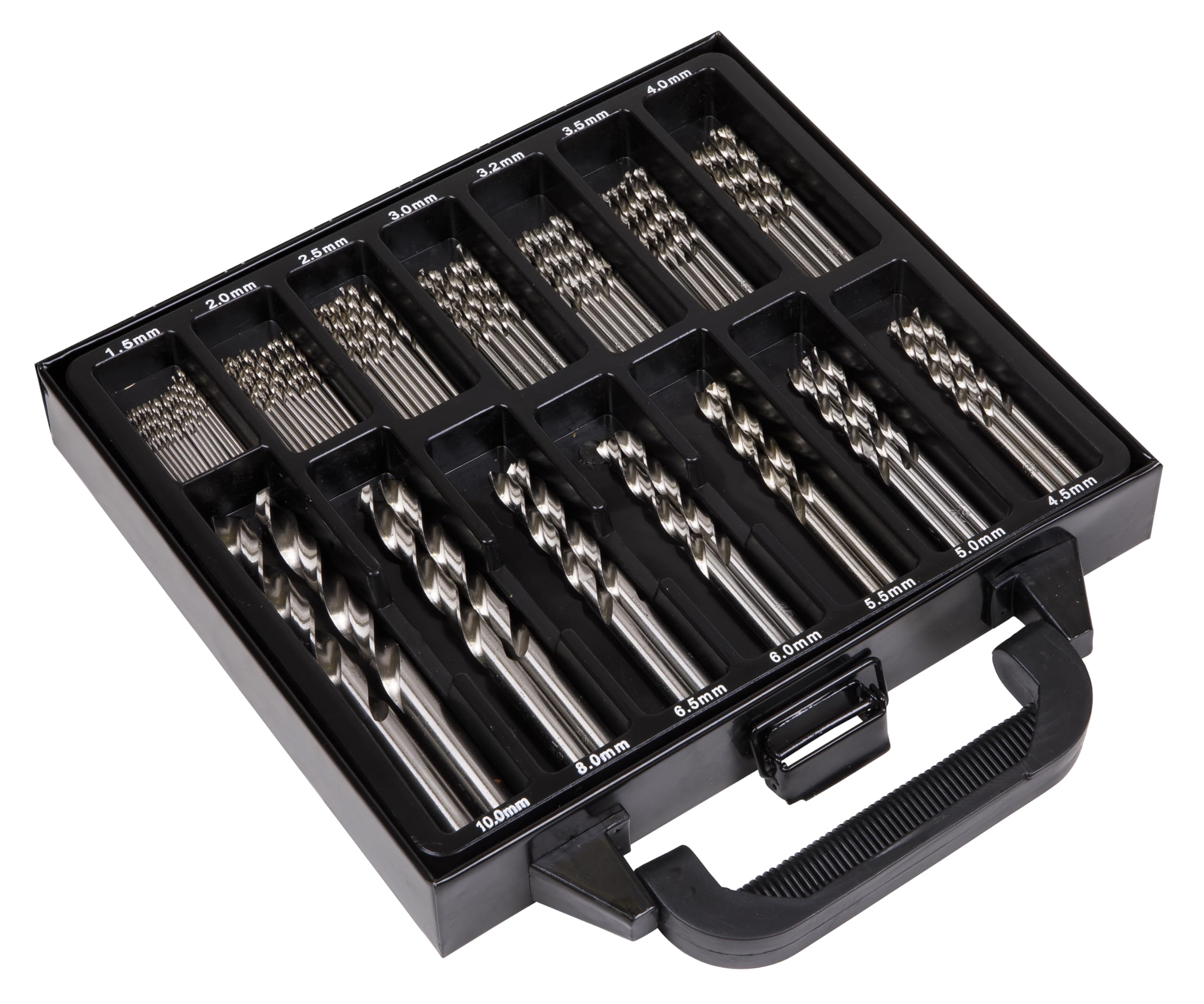 Sealey Dbs99fg Drill Bit Set Fully Ground 99Pc