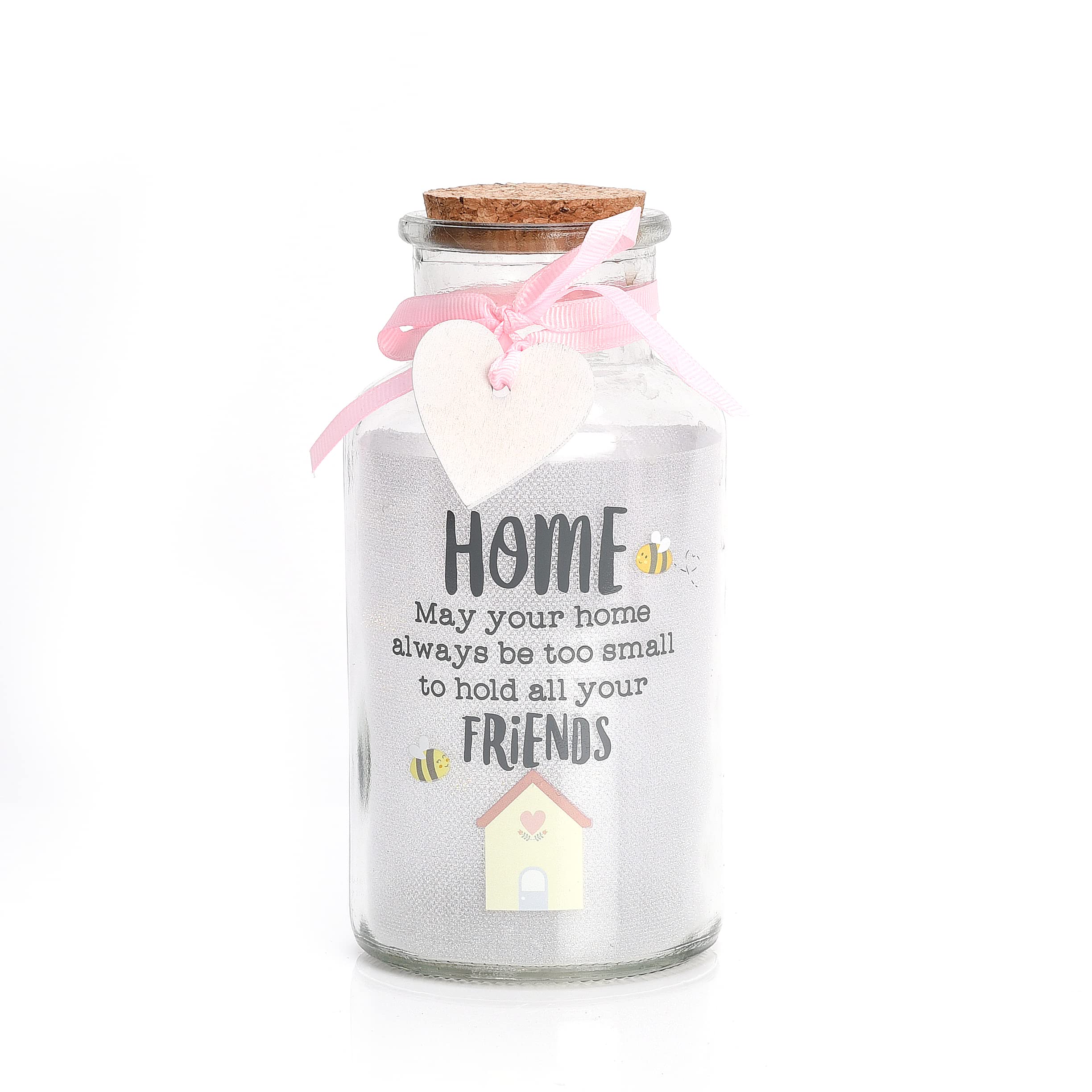 Sponsored Ad – Love Life Home Full Of Friends Light Up Jar In White Pretty Sentimental Gift Her LL520