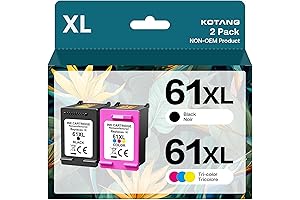 Premium HP 61XL Combo Pack Ink Cartridges for Vibrant Prints