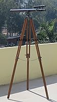 Vista 6 de Nauticalmart Telescopio vintage Griffith Astro de doble barril aceitado de 64