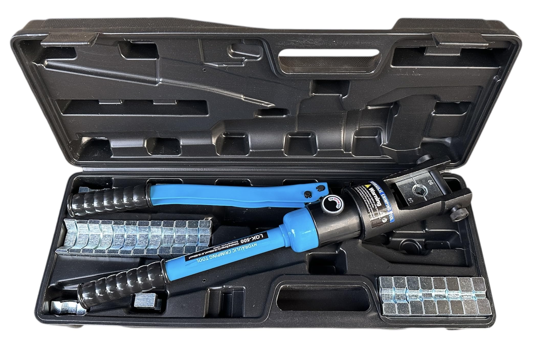 LEYDEN LQK-500 16-500mm² Hydraulic Crimping Tool, 130KN Crimping Pressure Crimper for Copper and Aluminium Lugs Terminal Manual Hydraulic Crimper — Amazon image 3
