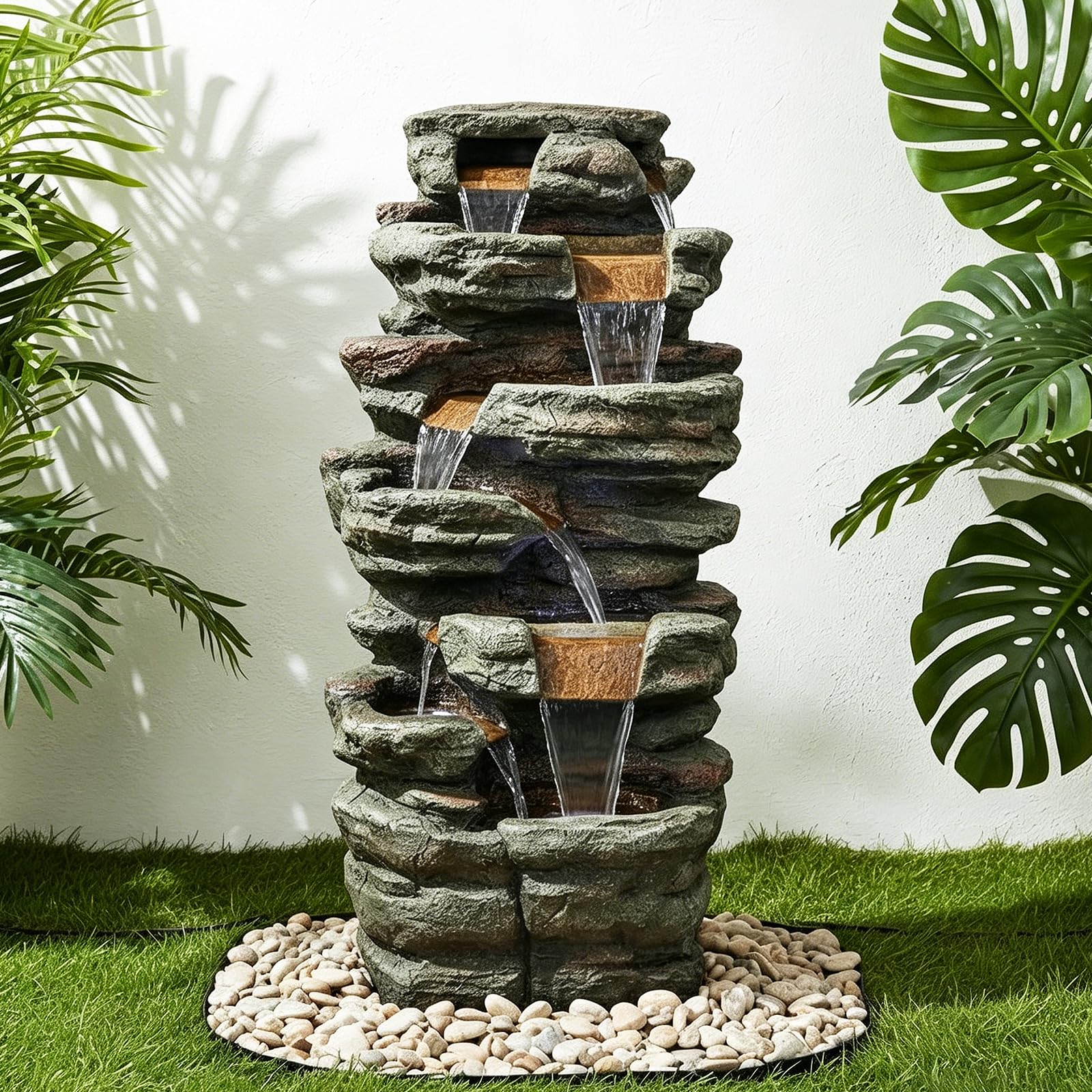 Naturefalls 48 Inch Rock Fountain
