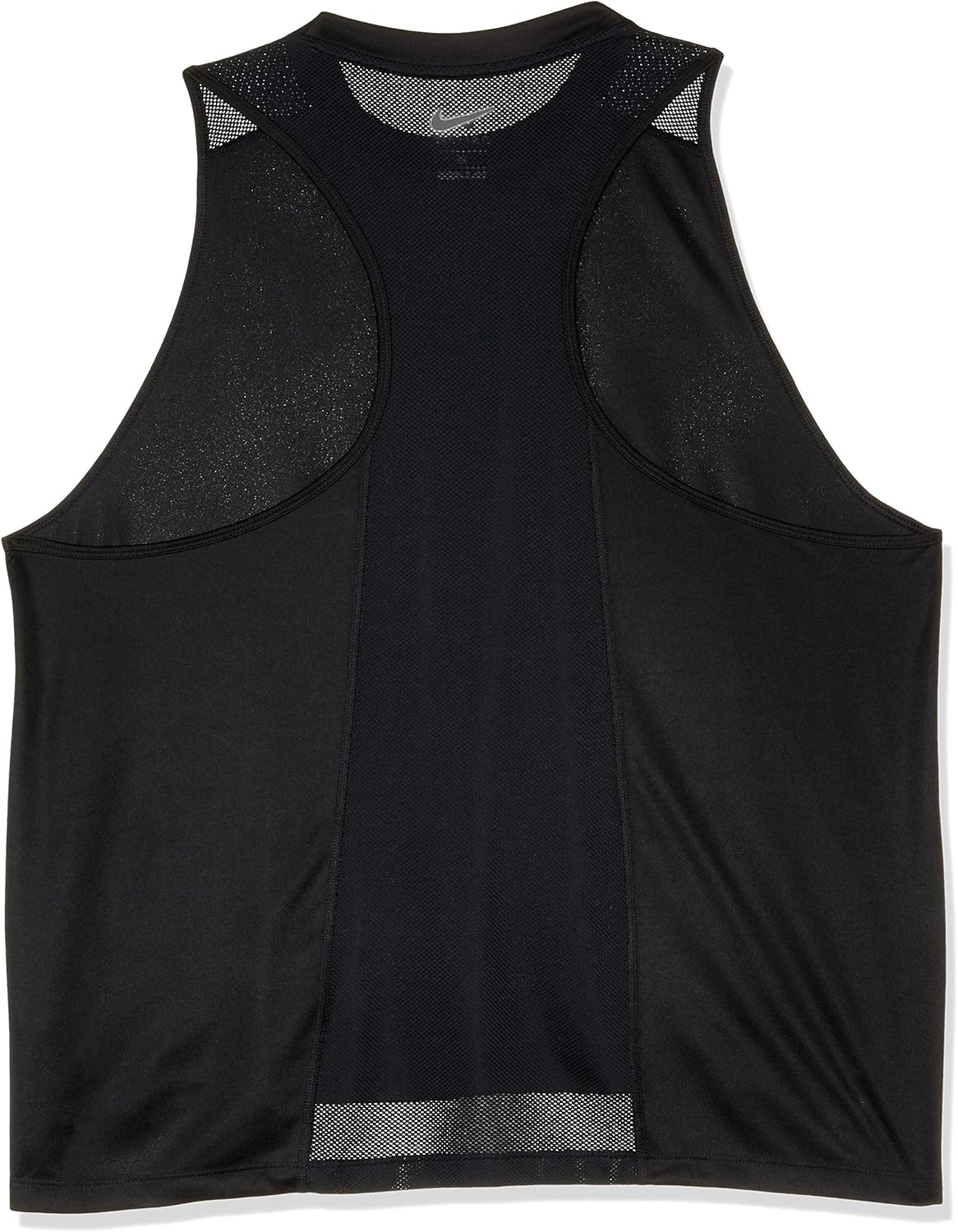 Nike Dri Fit Women's Plus Size Miler Running Tank (as1, Alpha, 3X, Plus, Regular) Black