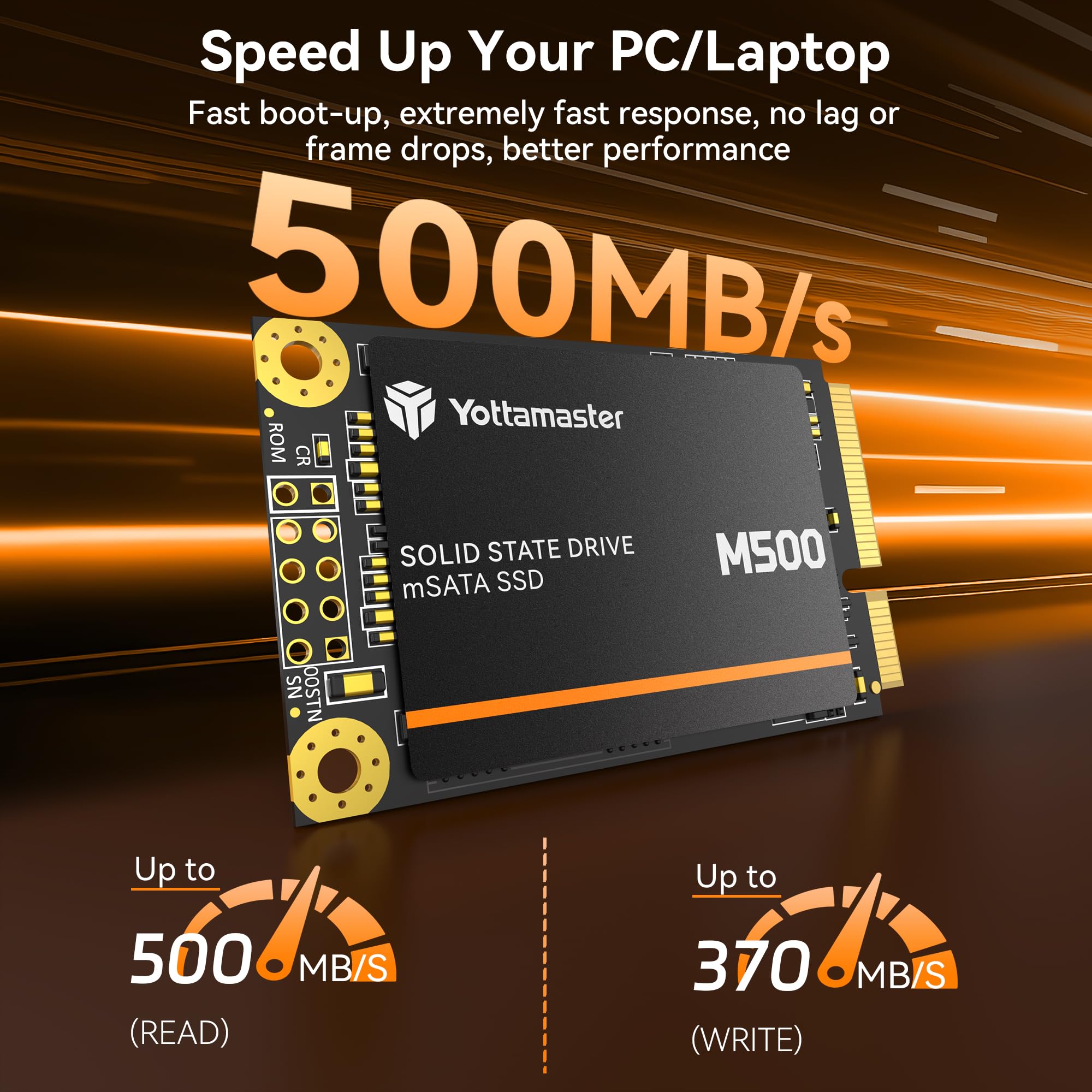 内蔵型SSD Yottamaster M500 1TB mSATA SSD Amazon.com: Yottamaster M500 256GB mSATA SSD SATA III 6Gb/s, mSATA