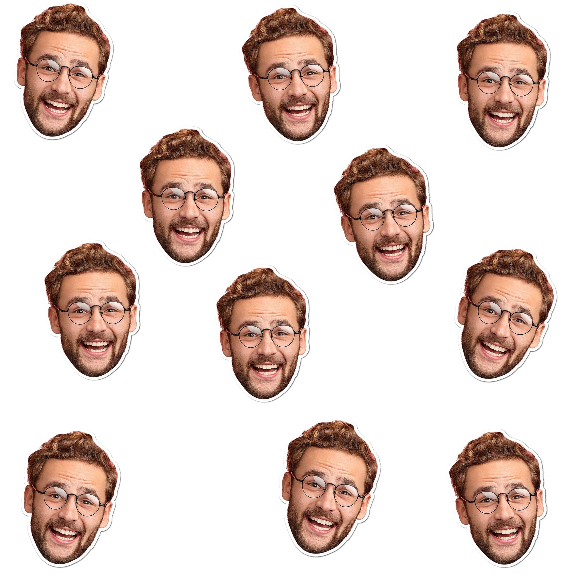 Personalised Photo Face Confetti Hen Do Party Custom Decorations Stag Night Bachelorette Parties Groom Face Funny Party Games SPDHEN