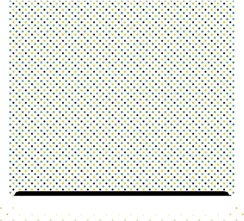 Miniatura 9 de Lunares HTV con estampado de lunares (19.66 x 36 pulgadas), puntos negros