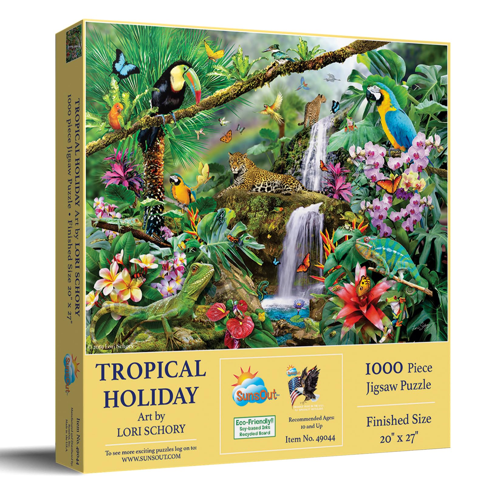 Amazon.com: SUNSOUT INC - Tropical Holiday - 1000 pc Jigsaw