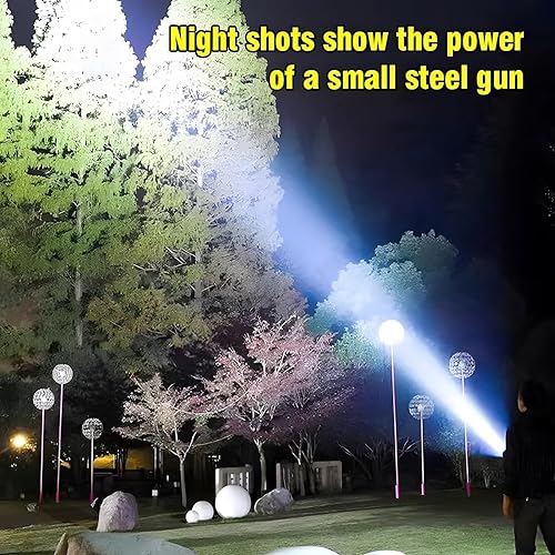 Miniatura 7 de Mini linterna monstruo de tres ojos de alto lúmenes alimentada por batería, potente linterna de luz negra, mini linterna LED súper brillante,