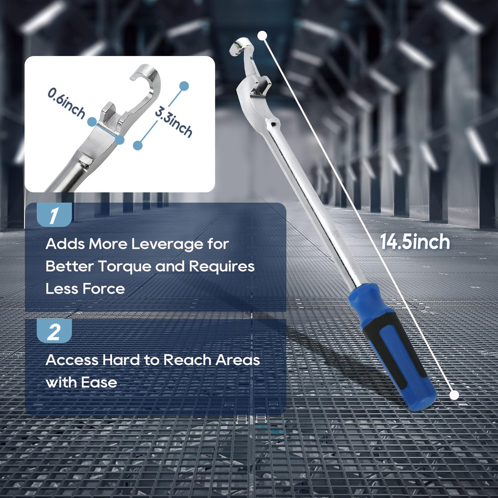 Werhoo Herramienta extensora de llave