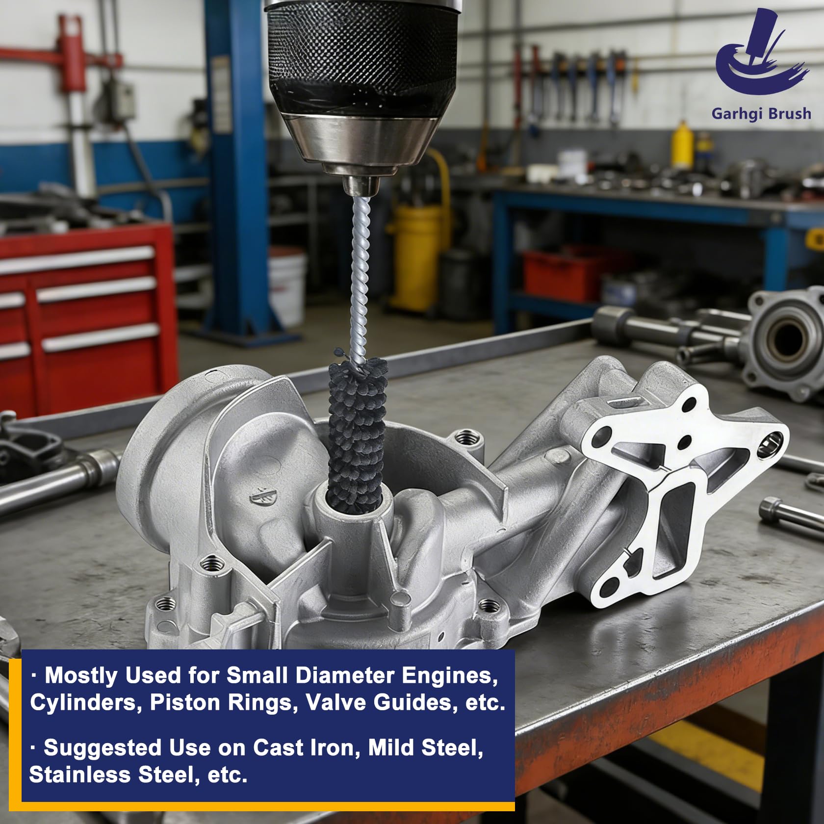 Garhgi 3mm Cylinder Hone - Restore Engine Cylinders -3