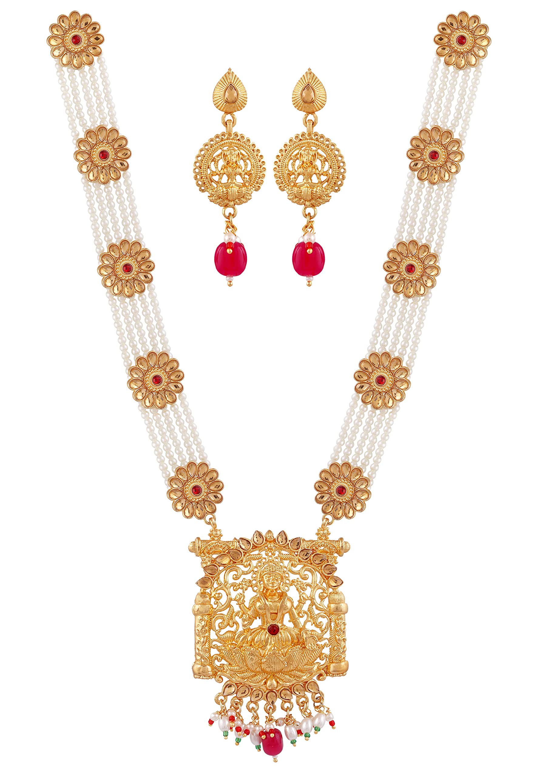 Mansiyaorange Long Hydrabadi Premium Pearl Multi Colour Rani HaarTemple Necklace Jewellery/Jualry/Haar For Women (B09DP8HKD5) Amazon Price History, Amazon Price Tracker