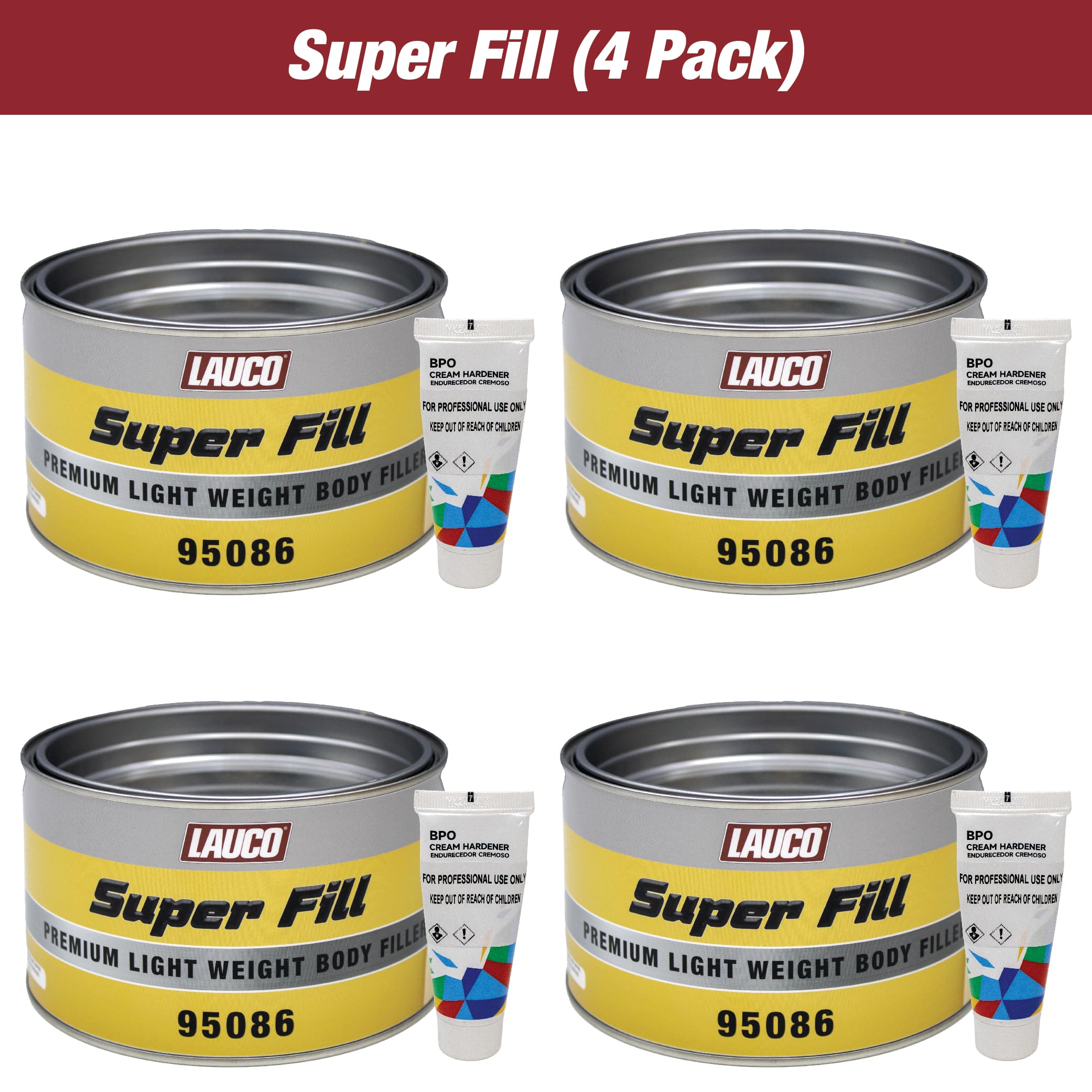 Dynatron Bondo BND-494 Dynalite44; 1 - Gallon44; Case Of 4