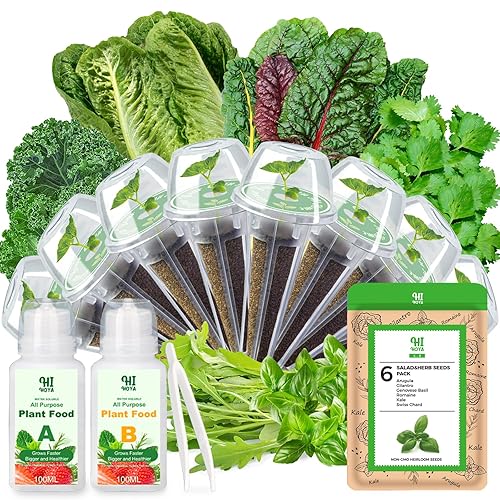 Herb & Salad Greens Seed Pods for All Hydroponics Growing