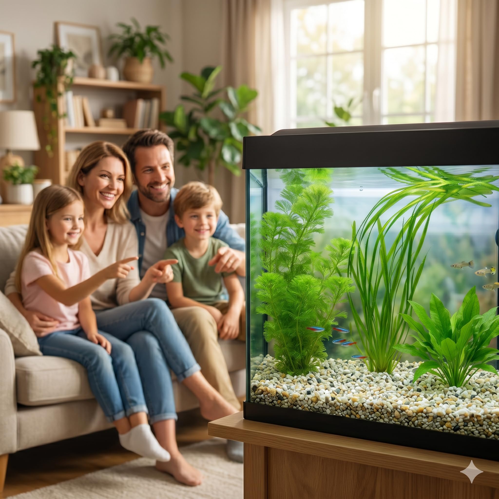 Kit Piante Vere Acquario Cabomba Vallisneria Cryptocoryne green - Piante Vive per Pesci d'Acqua Dolce