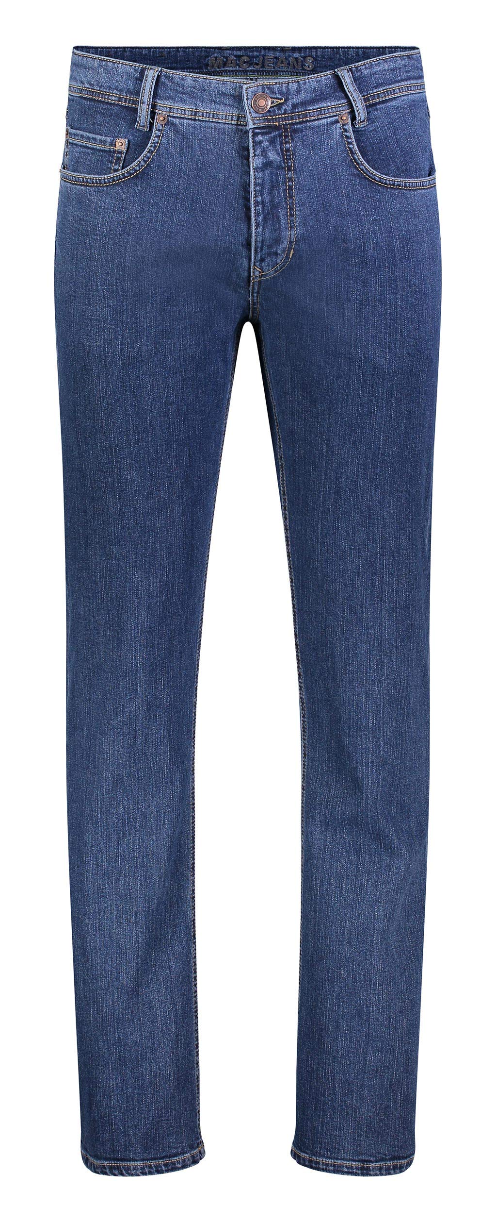 MAC Jeans Men's Arne Straight Jeans, Other, 33 W/34 L
