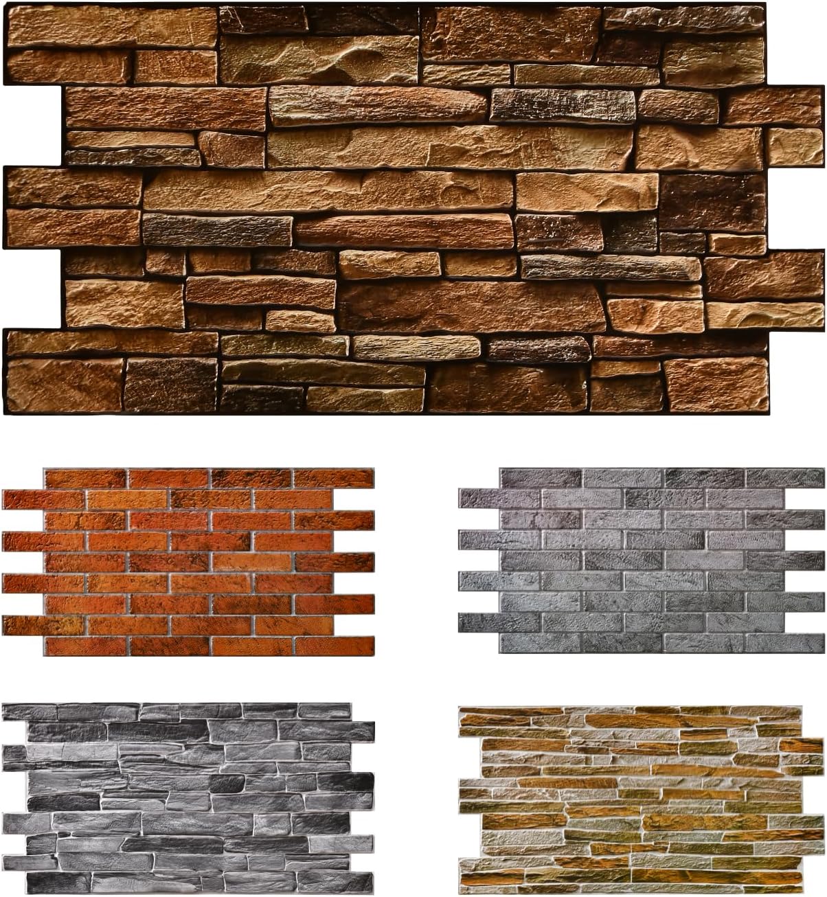 Stone Ten Teak 3D Wall Panels Teak Wood Planks Boho