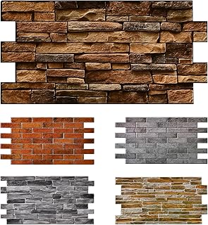 10pcs (53sqft) 3D PVC Wall Panels for Interior Decor: Perfect for Kitchen Backsplash Bathrooms, Living Rooms, Offices