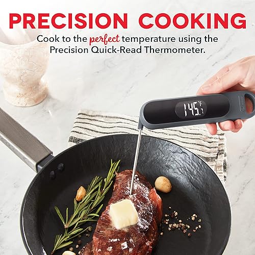 Miniatura 3 de Dash Termómetro de carne de lectura rápida de precisión  Termómetro impermeable para cocina y exteriores con pantalla LCD digital  barbacoa, pollo,