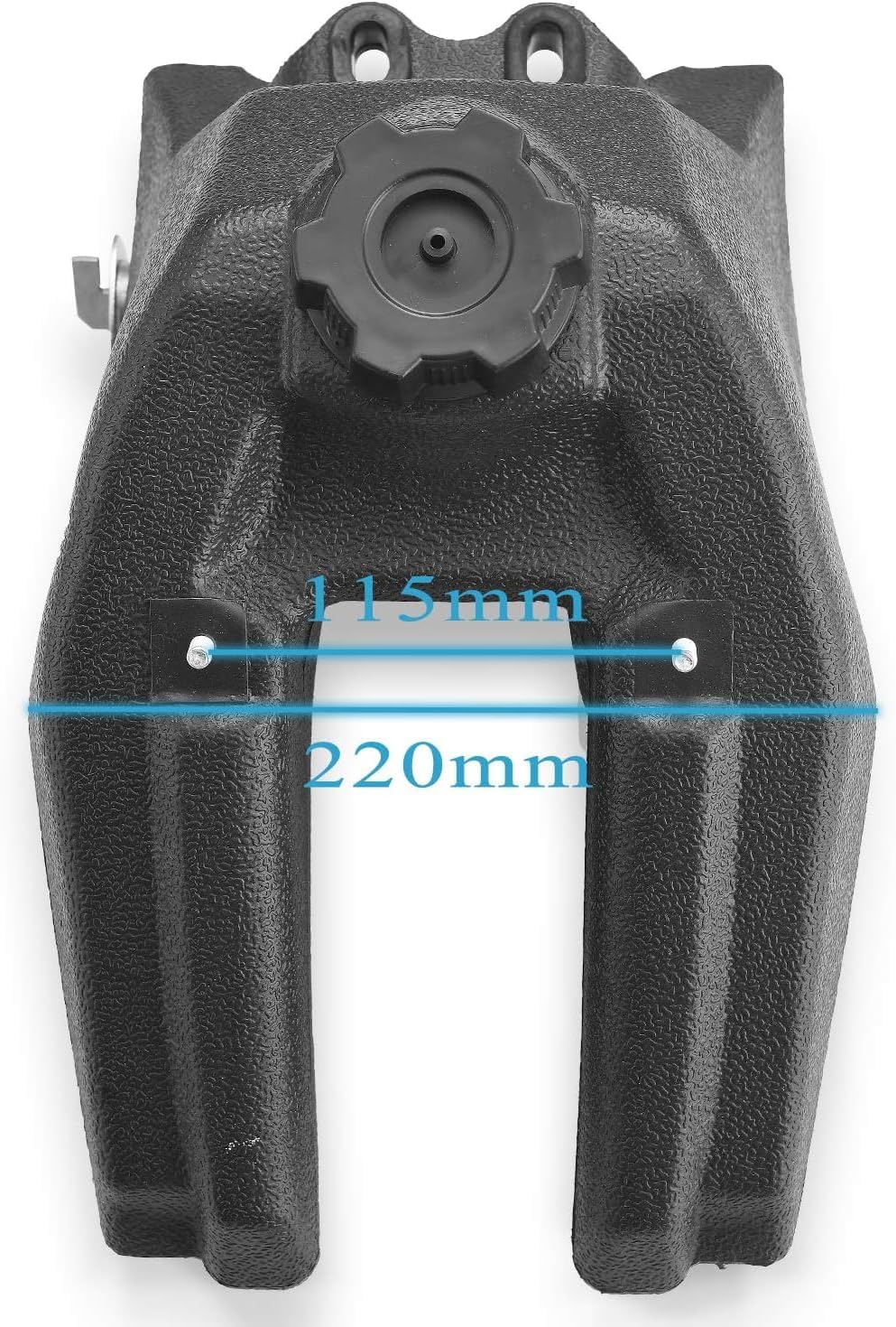 Replacement Gas Fuel Petrol Tank for ATVs Compatible with Kazuma Meerkat Redcat KMX50 Hensim 50cc 70cc 90cc Quads and their Clones