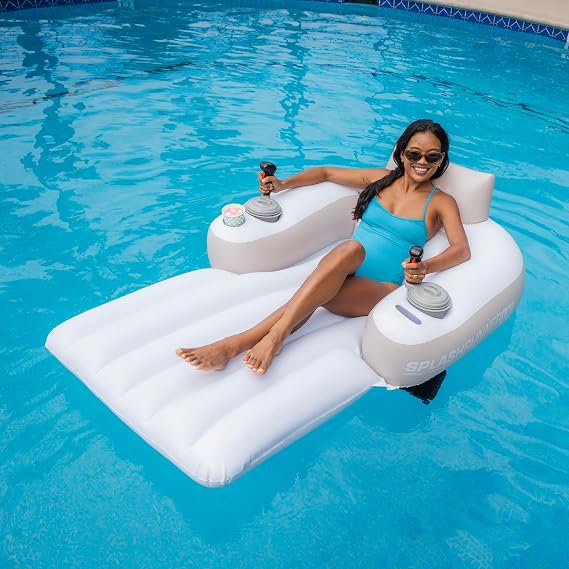 PoolCandy Splash Runner Pro 2.0 - Motorized Pool Float for Adults