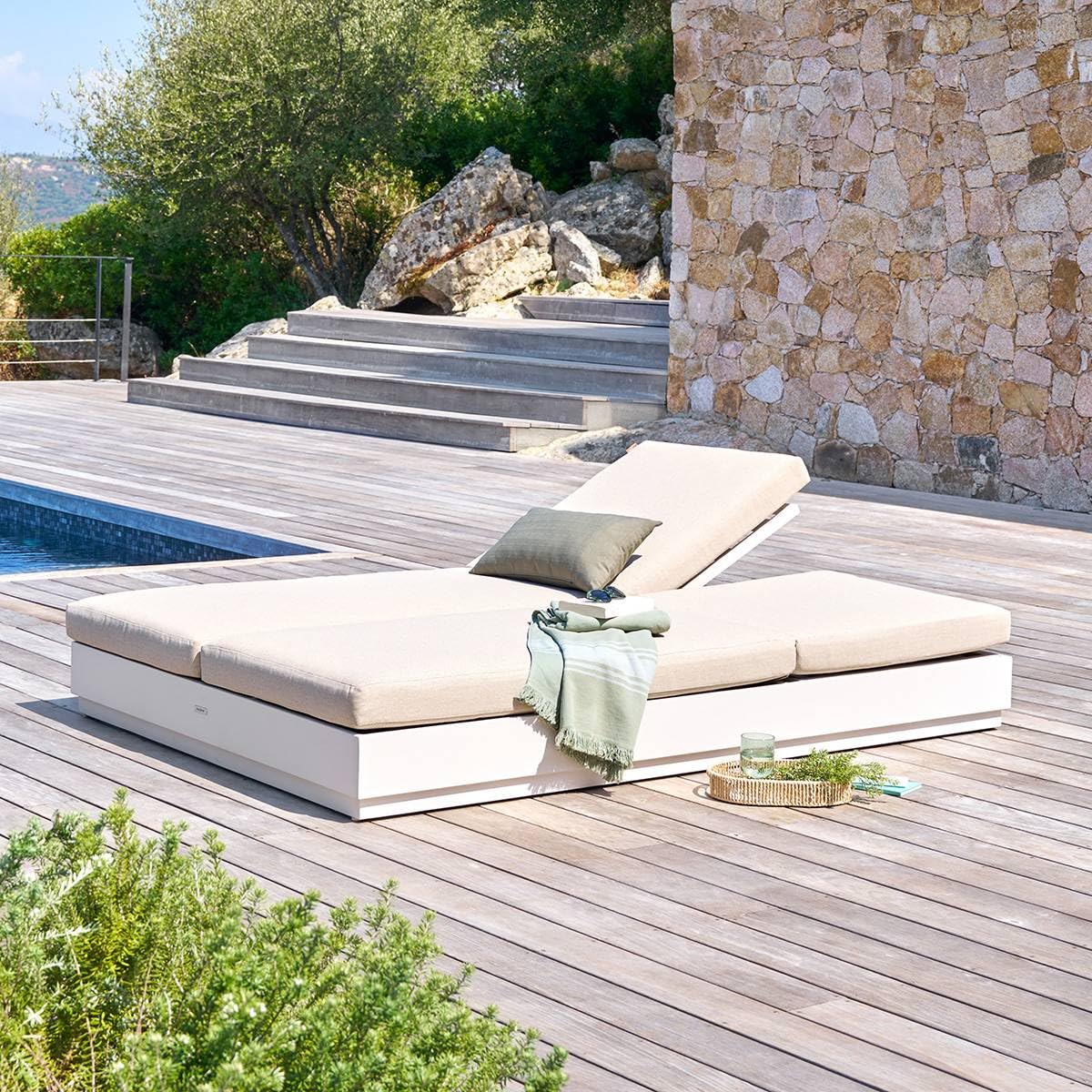 Hespéride - Lit de Piscine Allure Avoine