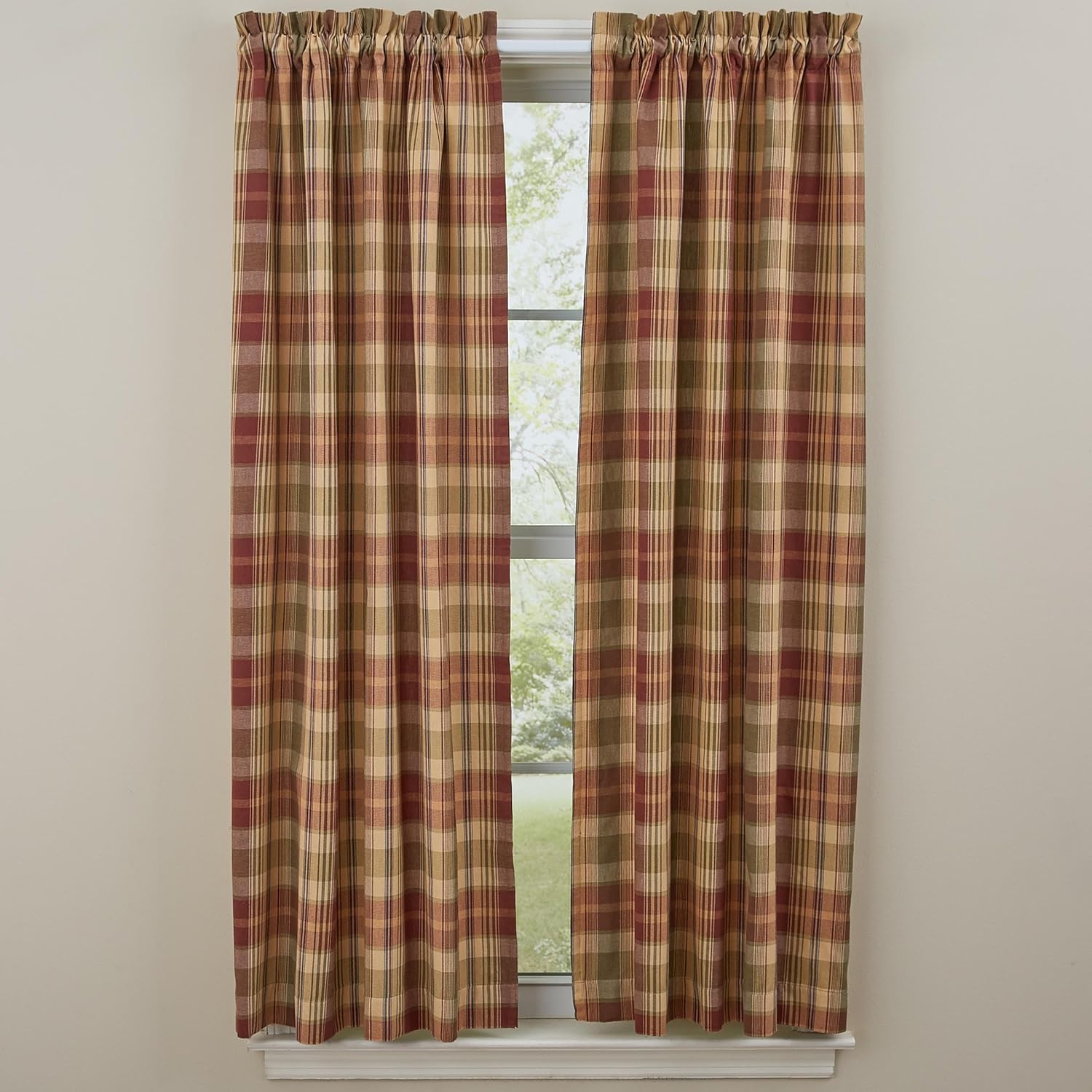 Park Designs Saffron Lined Panel, 72 x 63