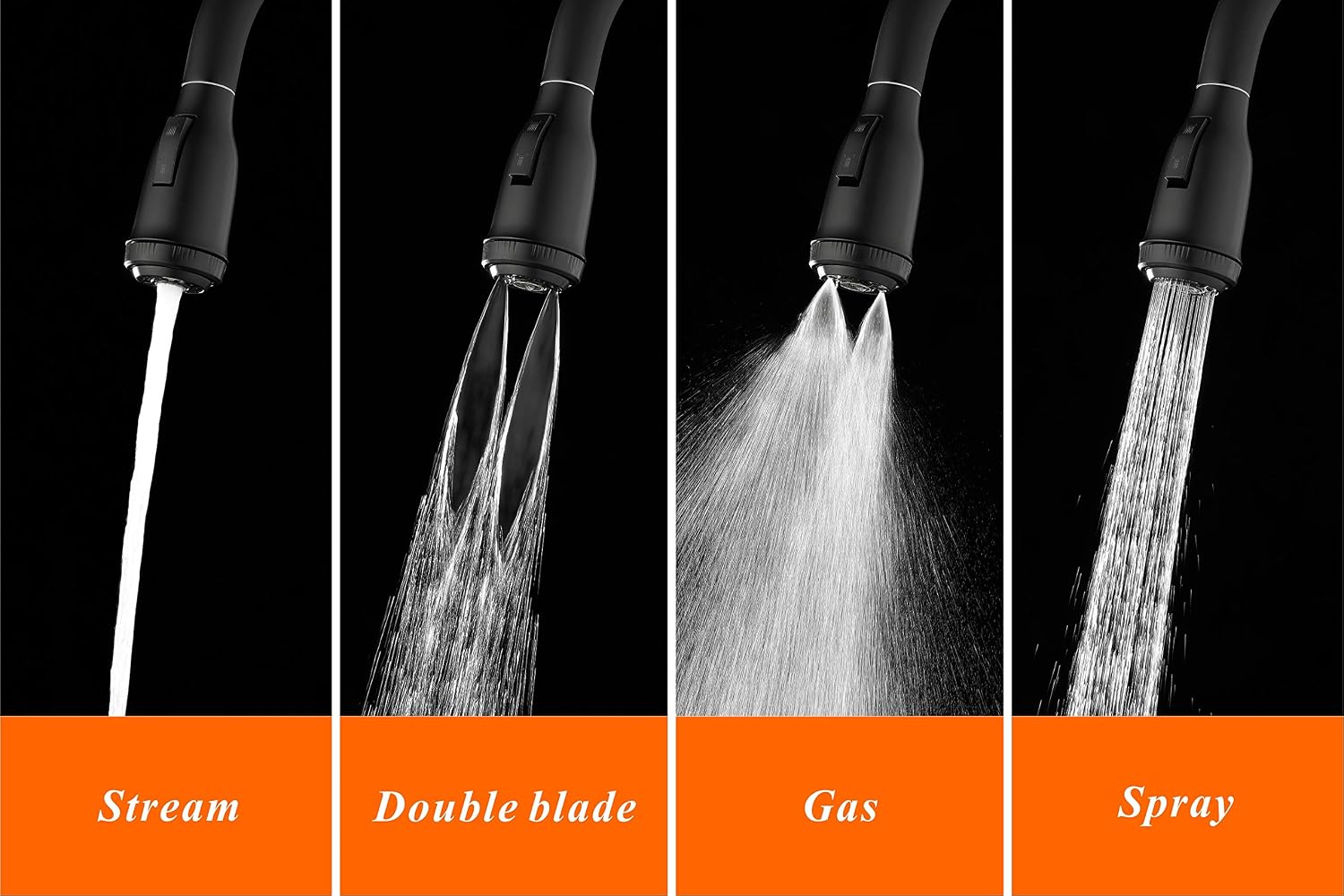 Promo Discount Up To 70% Off DICOYA Kitchen Sink Faucet, 4 Function Sprayer, Power Rinsing, Easy Clean, Water Saving, 304 Stainless Steel Kitchen Faucets, Single Lever, ,Gooseneck, High Arc, with Escutcheon, Brushed Nickel ❤ Crazy Deals DICOYA Kitchen Sink Faucet, 4 Function Sprayer, Power Rinsing, Easy Clean, Water Saving, 304 Stainless Steel Kitchen Faucets, Single Lever, ,Gooseneck, High Arc, with Escutcheon, Brushed Nickel