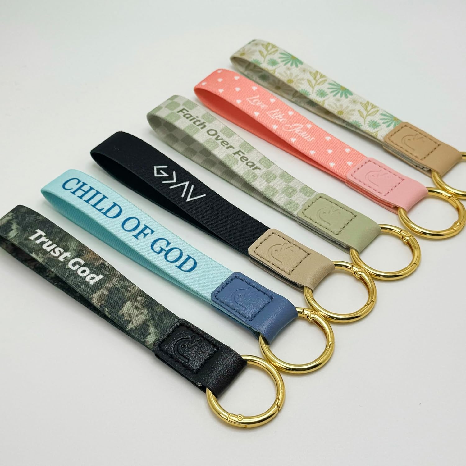 Yappy Daily Bible Verse Keychain Wristlet, NFC Christian Lanyard for Keys, Wallet, ID & Phone for Women Men - Image 4