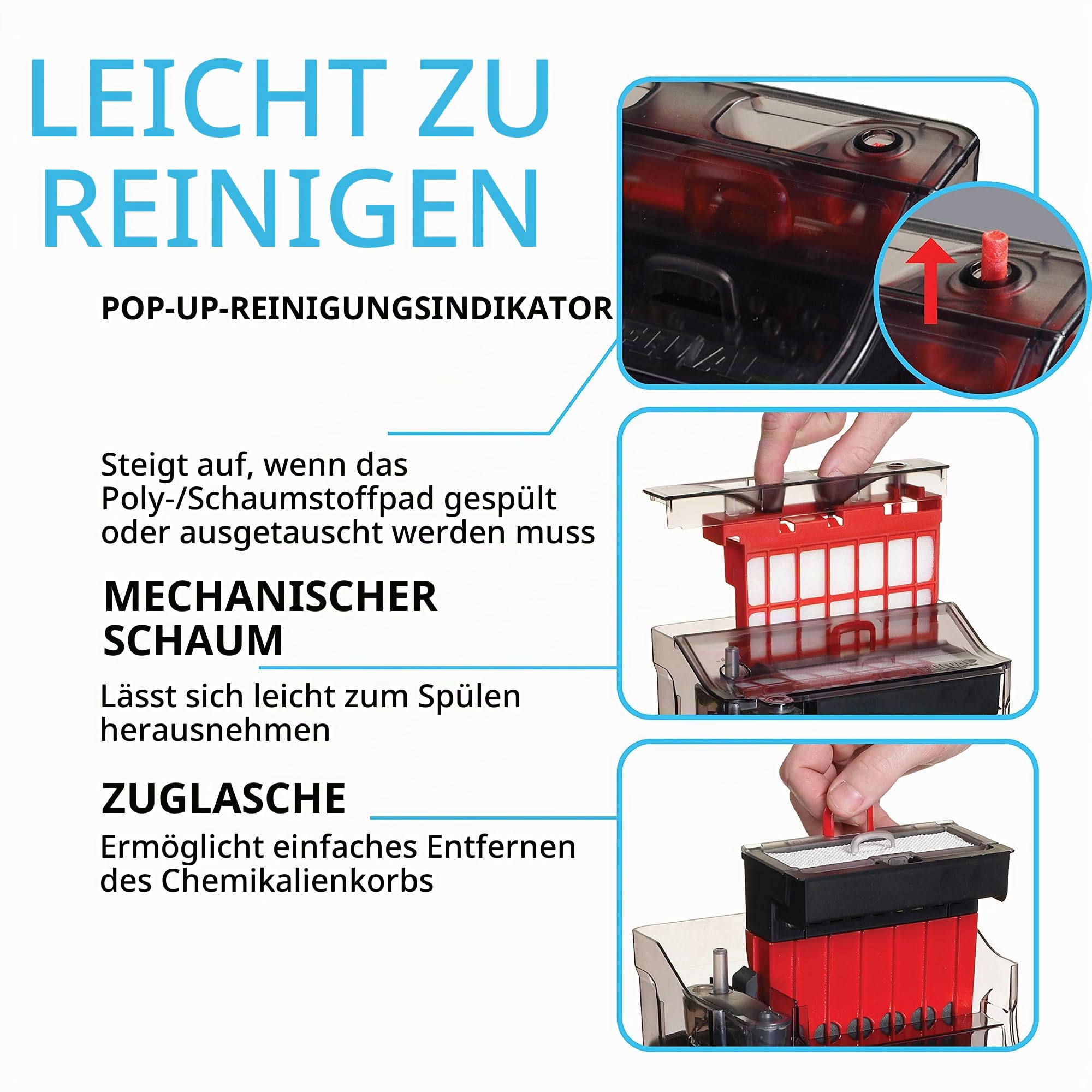 Fluval C4 Clip-On 5-Stufen Aquarienfilter, Außenfilter