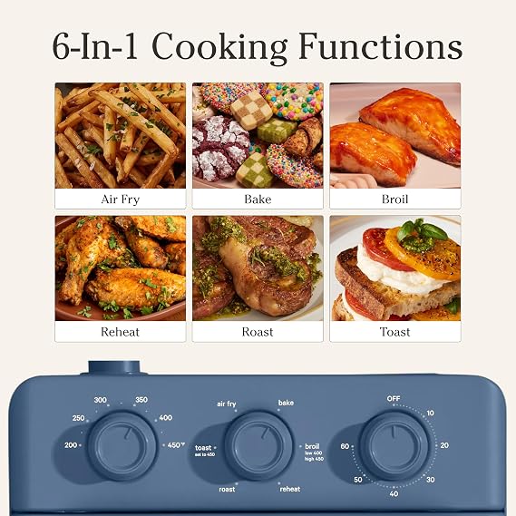 Our Place Wonder Oven, 6-in-1 Air Fryer & Toaster Oven, 2-Rack, 13 Qt