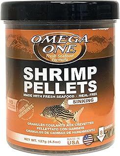 Omega One Sinking Shrimp Pellets, 8mm Pellets, 4.5 oz
