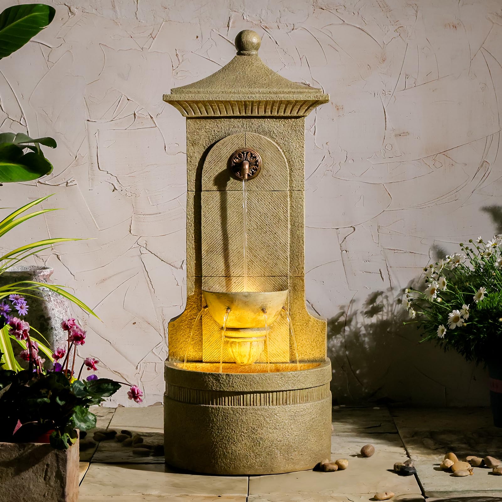 Bumilgar 42.91 Freestanding Wall Fountain